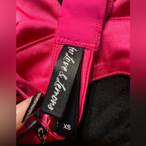 For Love & Lemons Holiday 2019 Diamond Sparkle Bra Size XS - Picture 6 of 6